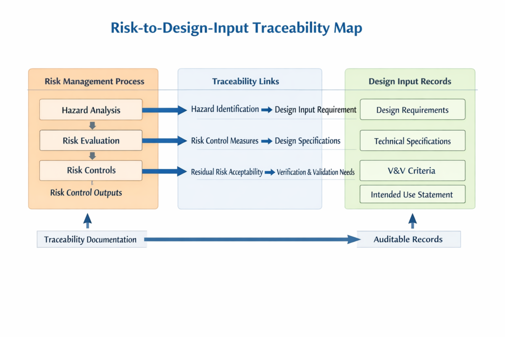 Four-phase implementation sequence for closing ISO 13485 design control gaps