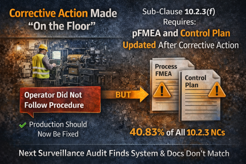 IATF 16949 Clause 10.2.3: Why Problem Solving NCs Keep