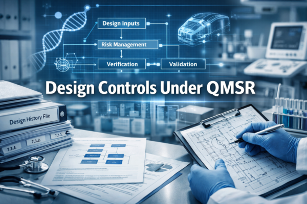 ISO 13485 design controls mapping from legacy 820.30 to QMSR Clause 7.3